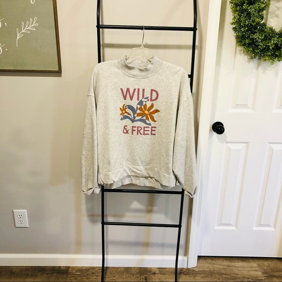 Old Navy Gray Turtle Neck Sweatshirt - Picture 8 of 15